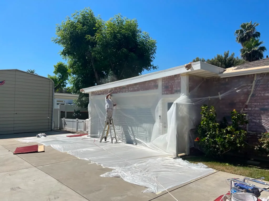Exterior house painting in Riverside, CA